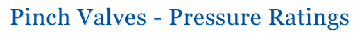 Pinch Valves